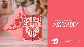 SVG File - Valentine Romance Card - Assembly