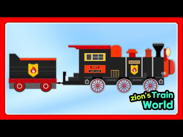 Labo Brick Train #805 Steam Train - YouTube