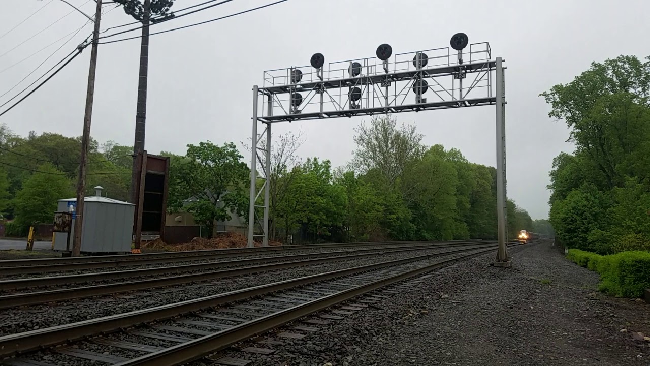 NJT 4528 Leads Outbound At HoHo Kus YouTube