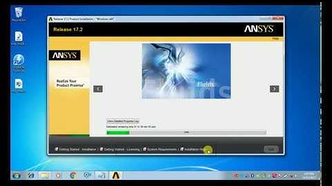 Ansys 17.2 complete  installtion process