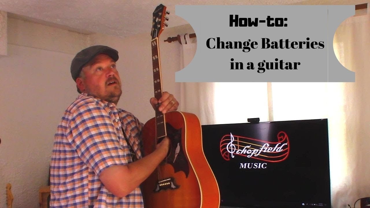 How To - Change Batteries In Your Guitar