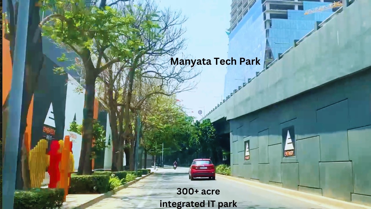 300+ acre integrated IT park in North Bangalore | Manyata Tech Park ...