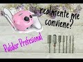 Pulidora profesional rosita 💐 realmente conviene? Reseña y tipos de puntas