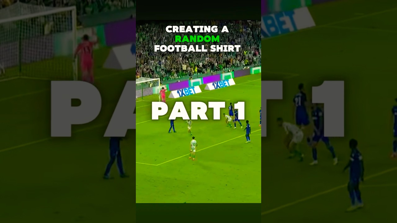 Designing RANDOM Football Kits (Part 1)