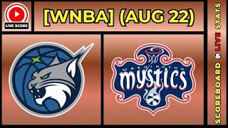 ๐ด Minnesota Lynx vs Washington Mystics | WNBA Basketball August 22, 2026 Live SCOREBOARD EN VIVO