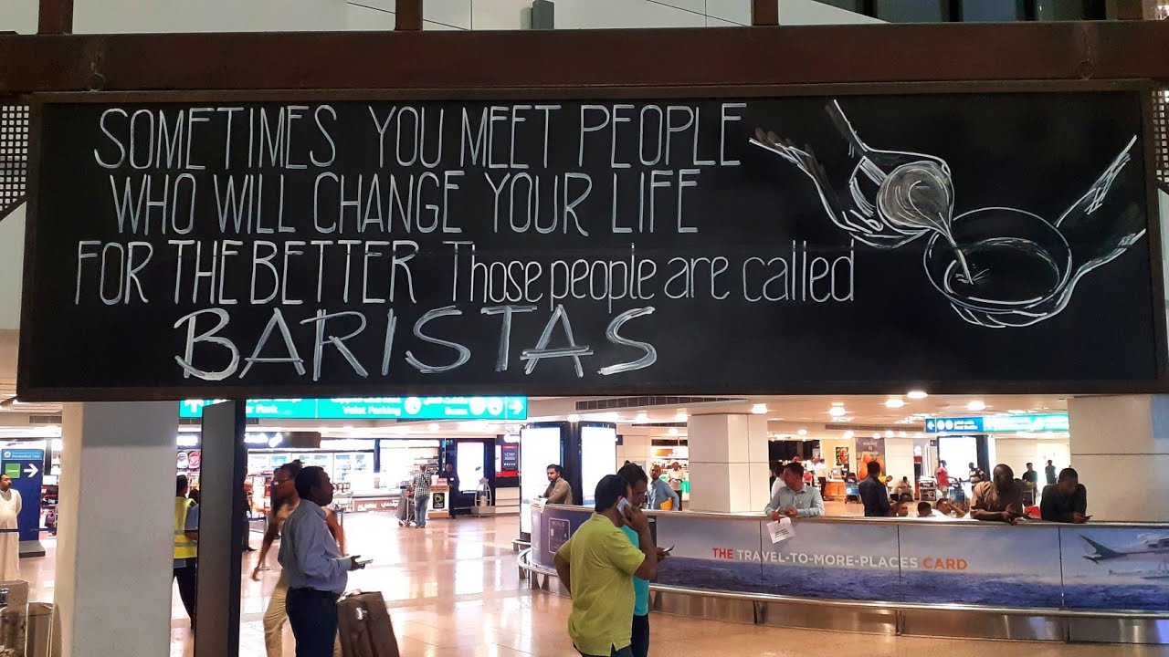EL MEJOR CAPPUCCINO DE VAINILLA EN LE PAIN QUOTIDIEN / Aeropuerto Internacional de Dubái Dubái 🇦🇪