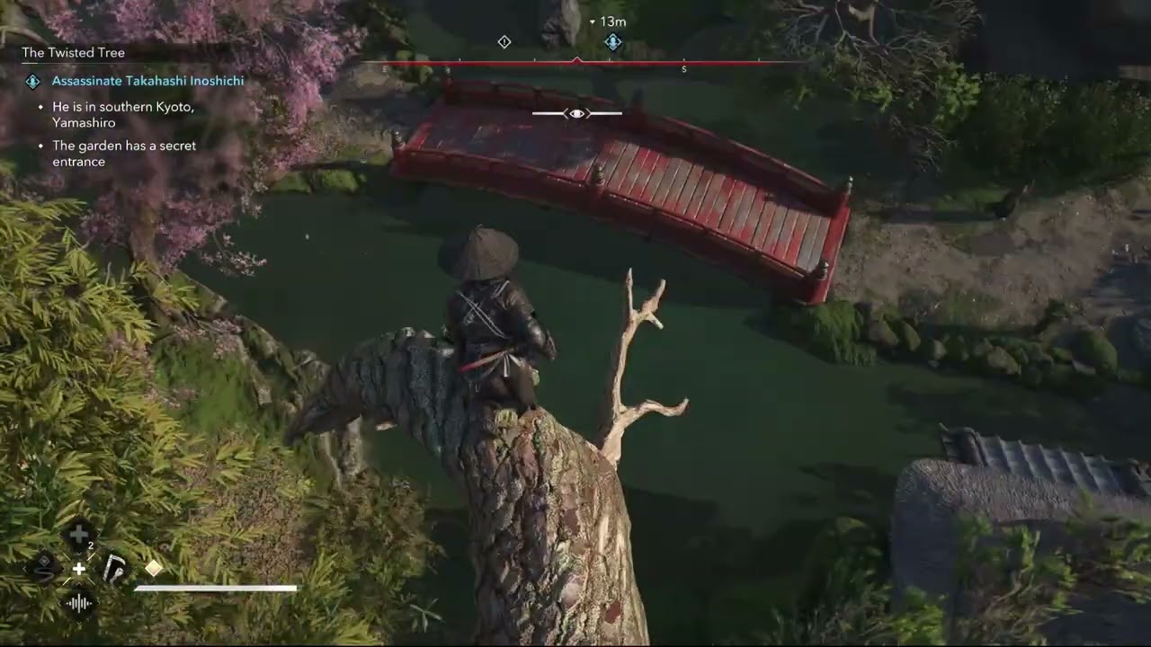 How to Assassinate Takahashi Inoshichi in The Twisted Tree Quest in Assassin's Creed Shadows