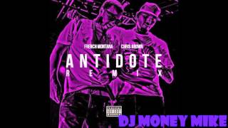Chris Brown ft. French Montana - Antidote (Remix) Screwed & Chopped By DJ Money Mike
