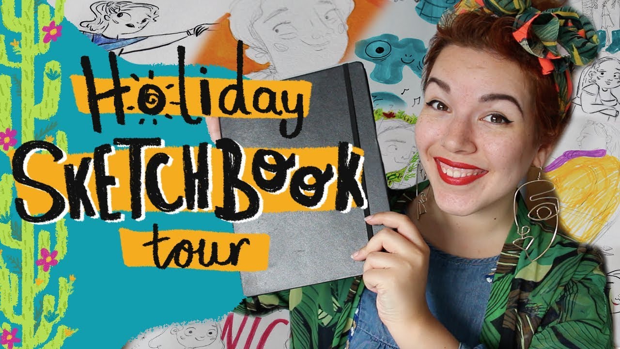 Holiday Sketchbook Tour | XANTHE