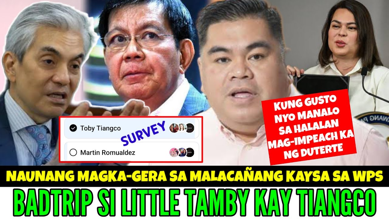 ASIDRE BADTRÍP KAY TIANGCO/LACSON WITNESS ni TIANGCO/NAUNA ng MAGKAGERA sa MALACAÑANG KAYSA WPS!
