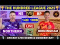 Birmingham Phoenix vs Northern Superchargers, 14th 100B Live Match Analysis and Discussion