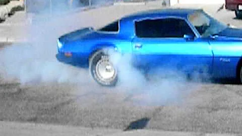 79 firebird burnout