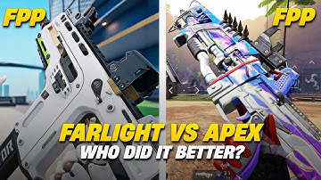 Farlight Mobile vs Apex Mobile FPP Comparison 🔥 |  Which One Feels Better?