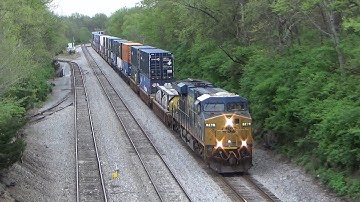 CSX ES44AH 746 w/ Nice K5HL Leads Intermodal I142-12 on 4/13/22