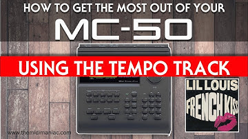 Roland MC-50 - Using the Tempo Track (Lil Louis - French Kiss)