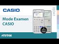 MODE EXAMEN sur CASIO Graph 25+E / 35+E / 75+E - YouTube
