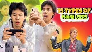 15 Types Of Phone Users 🤣 || Jerry Limbu