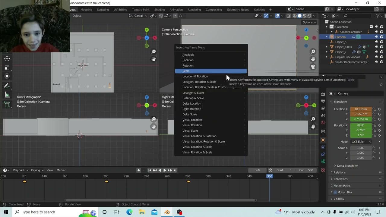 how to animate in blender - YouTube