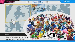 Luigi All Star Smash Challenge Tutorial - Super Smash Bros Ultimate