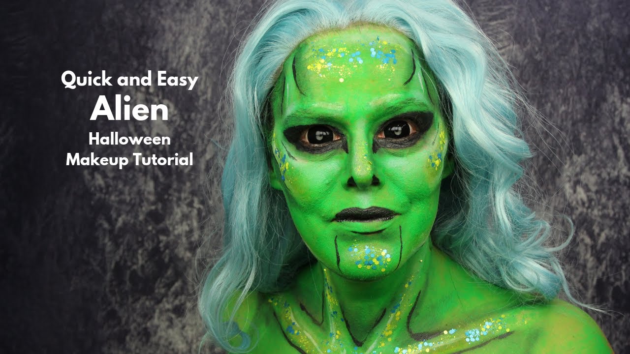 Easy Alien Makeup Tutorial