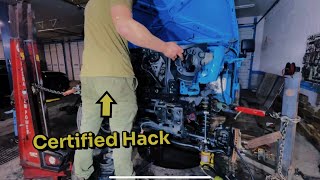 Repairing The Frame & Body On A Wrecked Jeep Wrangler