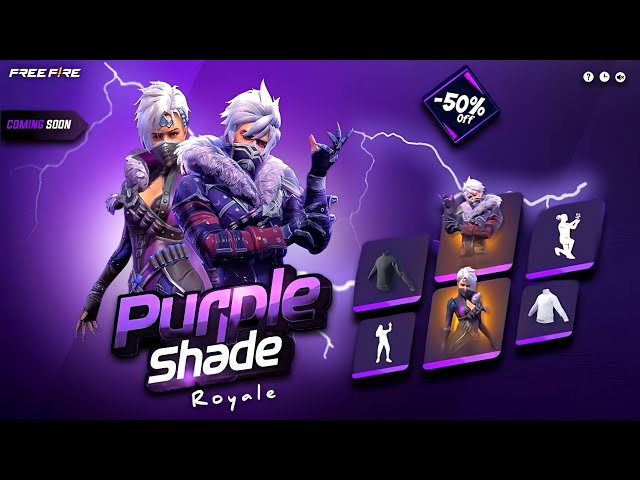 Purple Shade Bundle Event 🔥 Free Fire Next Booyahpass 🤯 2026