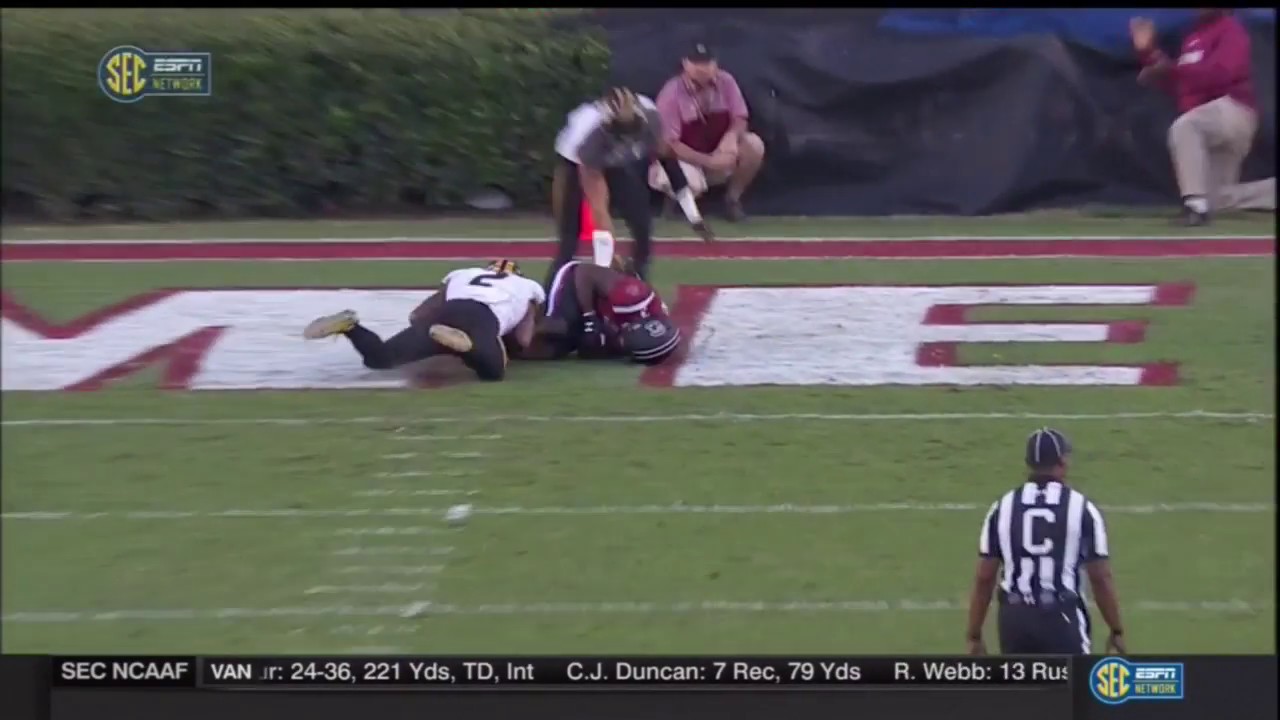 2016 USC vs Missouri KC Crosby 6 Yd Touchdown Reception YouTube