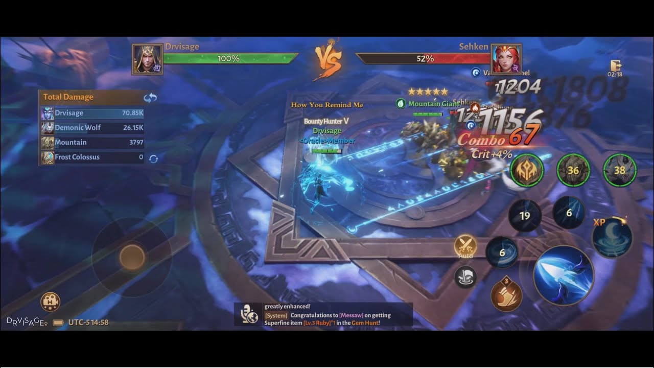 Dungeon Hunter 6 (#3) Arena PVP - Summon SSR