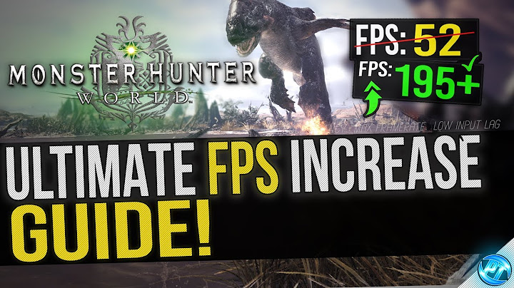 ???? Monster Hunter World: Dramatically increase performance / FPS with any setup!