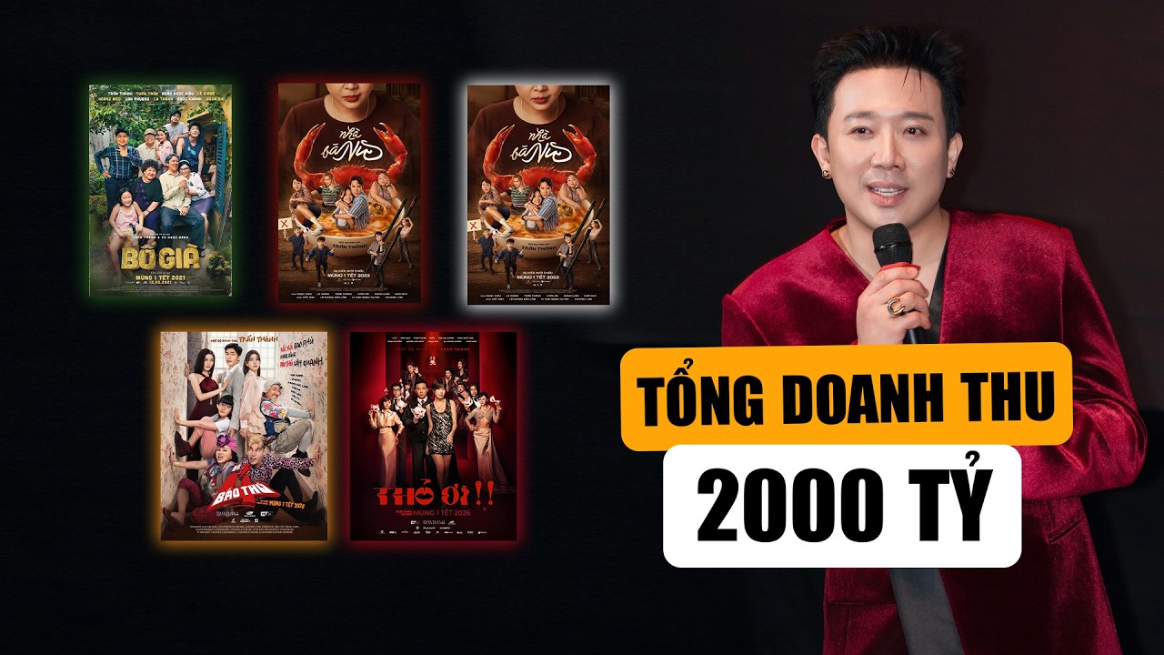 Trấn Thành Trở Thành Đạo Diễn Việt Nam Đầu Tiên Vượt Doanh Thu 2000 Tỷ: Phim Thỏ Ơi Có Tạo Kỷ Lục?