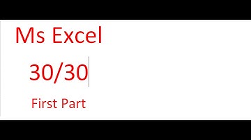 Ms Excel 1st Chart Based on Biman Barua Sir