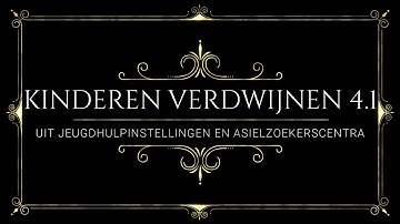 x4 .1 Kinderen verdwijnen uit jeugdhulpinstellingen & asielzoekerscentra