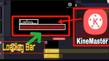 How to make Loading bar in kinemaster/progress bar in kinemaster