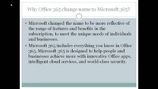 Lesson 1: What is office 356?