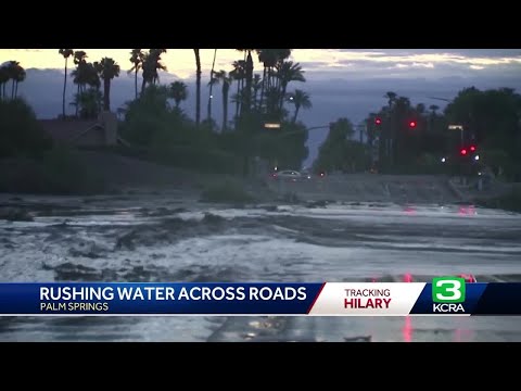 Here's a look at how Tropical Storm Hilary brought flooding to Southern California