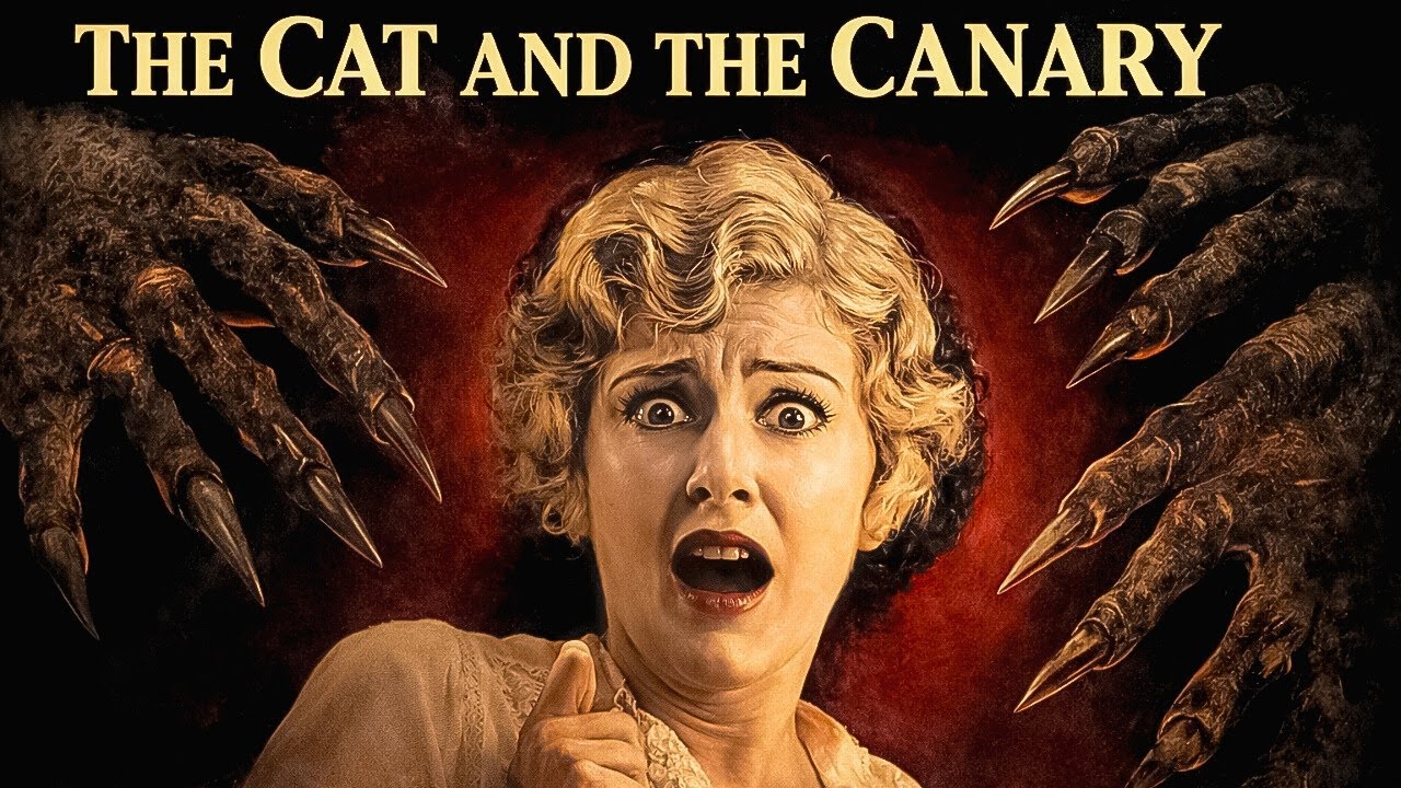 🐈1927. The Cat and the Canary / El legado tenebroso [ PAUL LENI ]