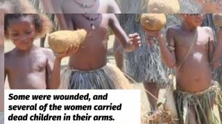 The Spanish attack on Mailu, Papua New Guinea 1800s.