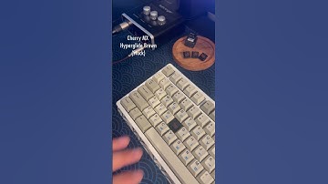 Cherry MX Hyperglide Brown Sound Test #mechanicalkeyboard #keyboard #keyboardasmr #keycaps
