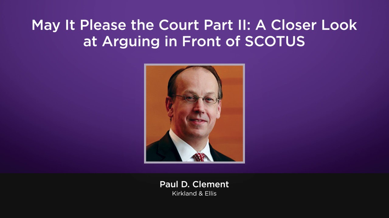Reasonably Speaking: A Closer Look at Arguing in Front of SCOTUS (2020)