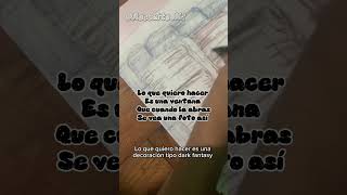 Haciendo una ventana de decoración, espero y les guste #art #holi #decoration #youtubeponmeenparati