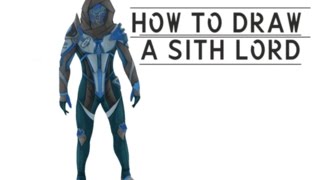 HOW TO DRAW A SITH LORD Part1-2