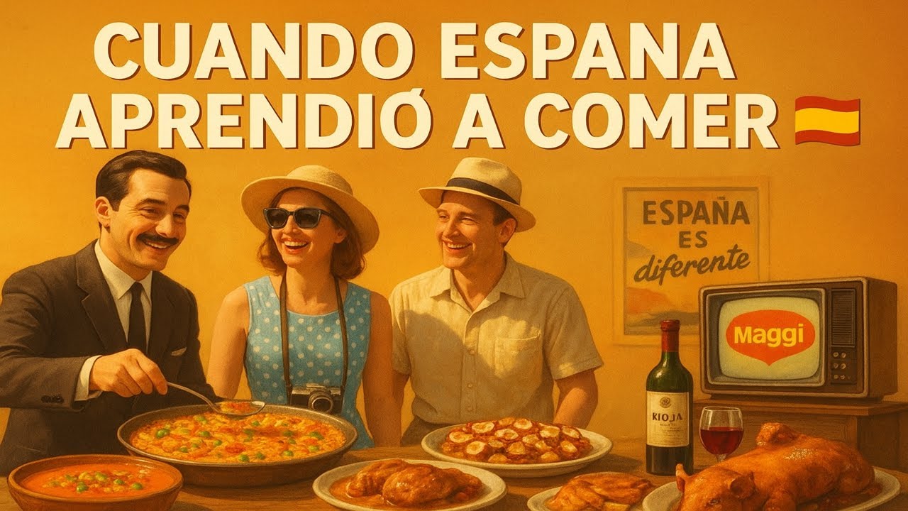 🍳 La Evolución de la Cocina Española en los 60: De la Austeridad al Boom Turístico