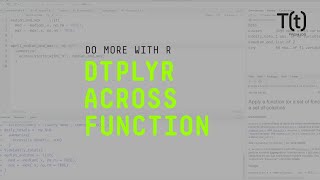 A quick look at dplyr’s new across() function