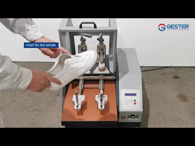 Whole Shoes Flexing Tester (Test 2 Samples) GT-KA01-2B - YouTube