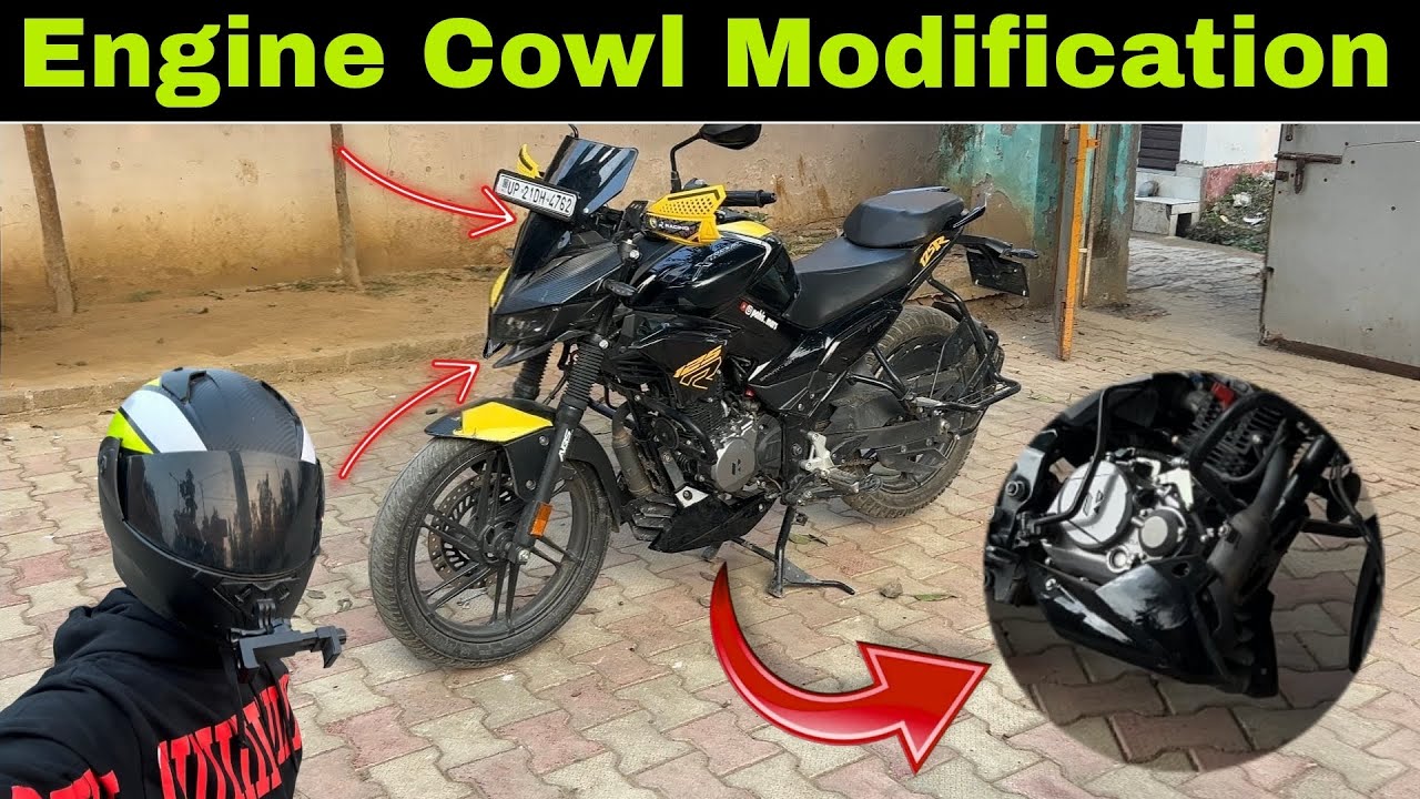 HERO Xtreme 125R Modified 😱| Engine Cowl Installed | PAHIS MARS