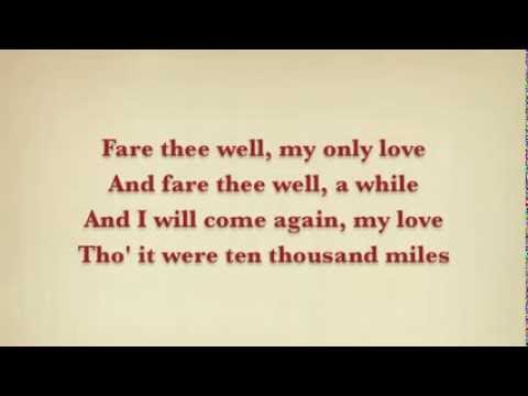 My Love Is Like A Red, Red Rose by The Boatrights With Lyrics - YouTube