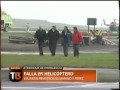 Aterrizaje de emergencia de helicóptero con ministros Allamand y Pérez