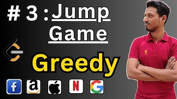 Jump Game - Greedy Approach - LeetCode 55 - C++