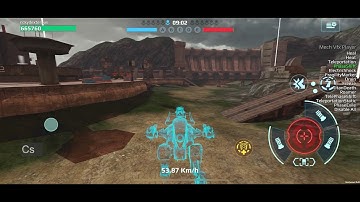 Minos Titan Phase Shift - War Robots Developer Build