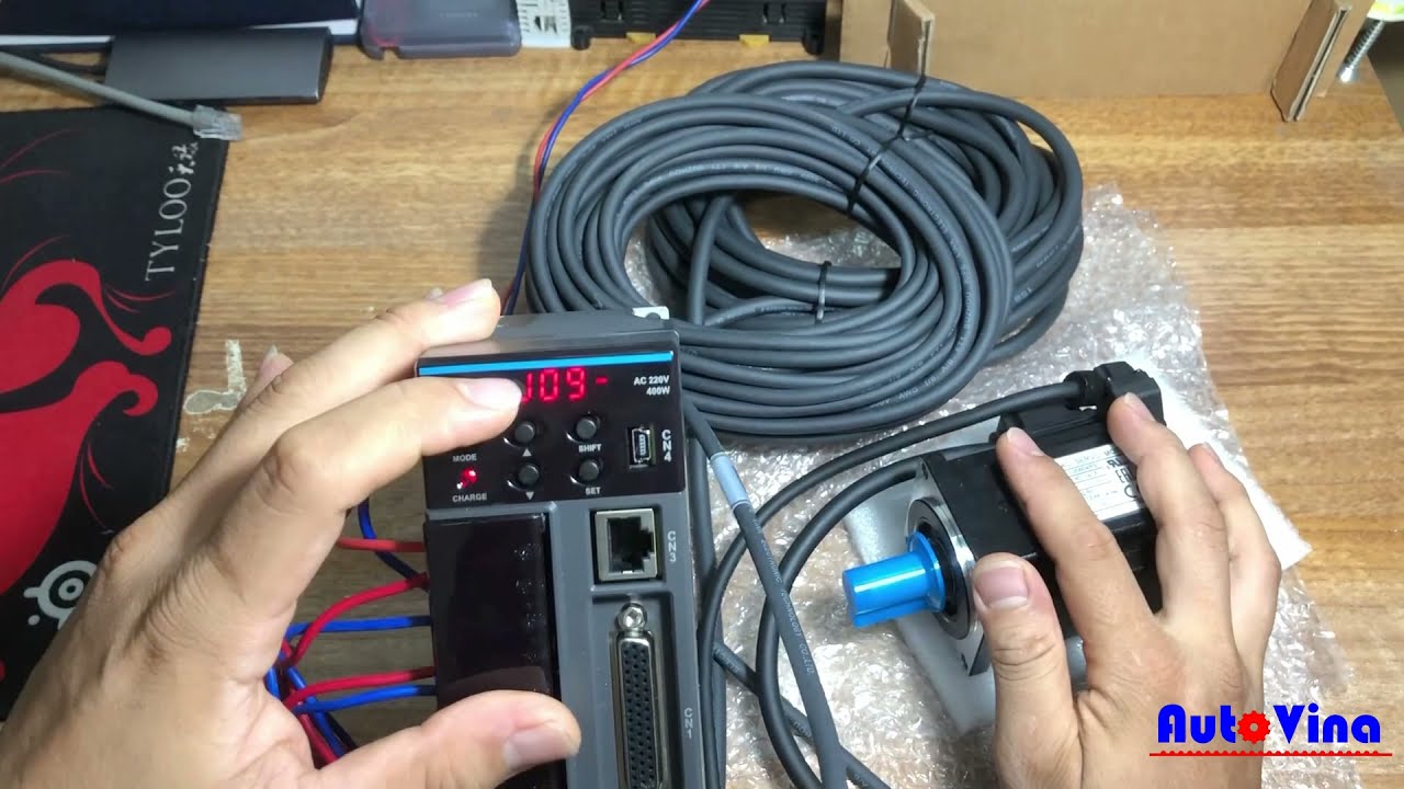 JOG trial run without load AC Servo Delta ASDA-B3